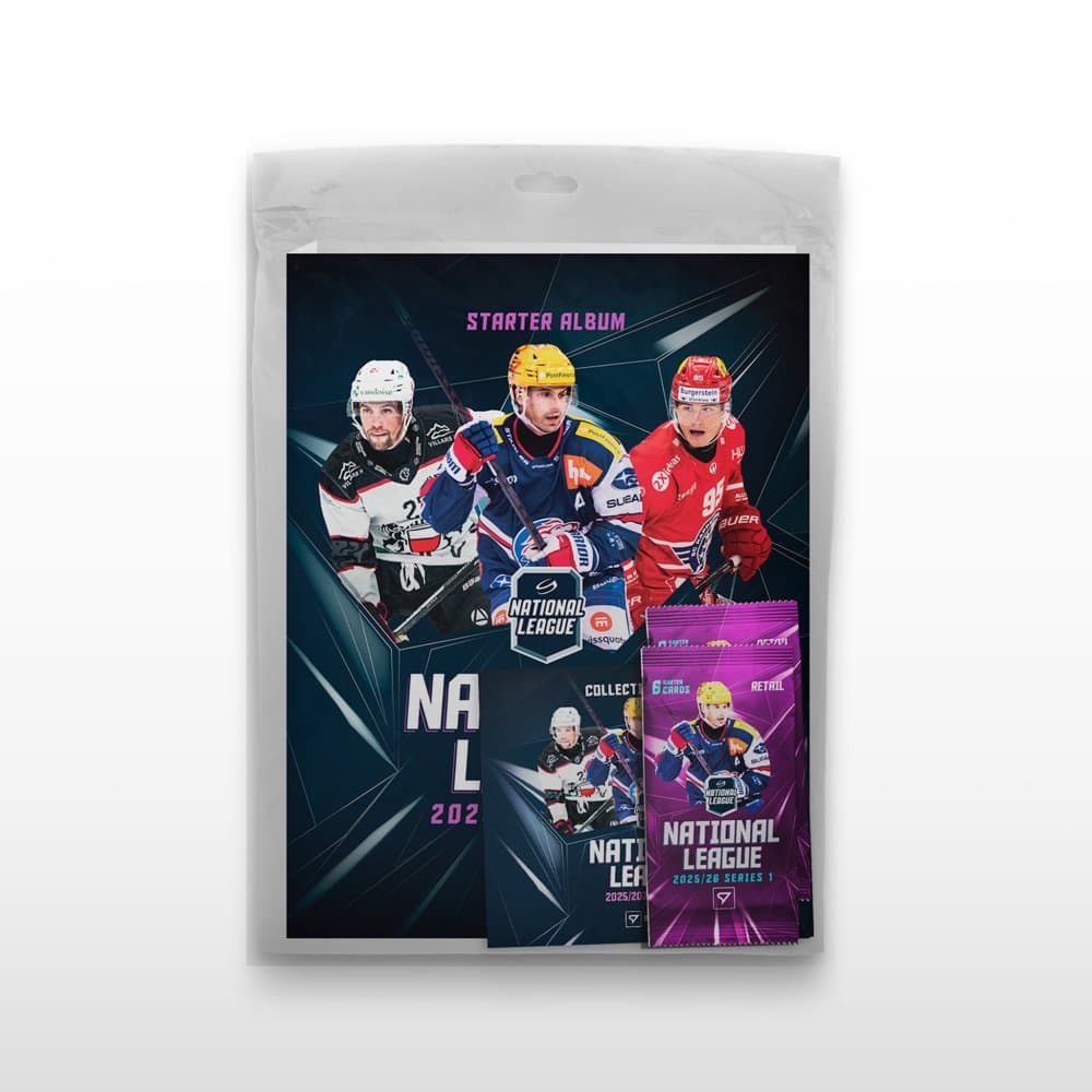 Starter Pack - Hockey Trading Cards SportZoo National League 2025/26 - Series 1
